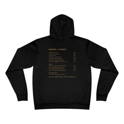 Grounds for Divorce BELLA + CANVAS Unisex Sponge Fleece Pullover Hoodie
