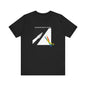 Scissors Beats Paper Graphic Tee — Retro Minimalist Rainbow Scissors T-Shirt