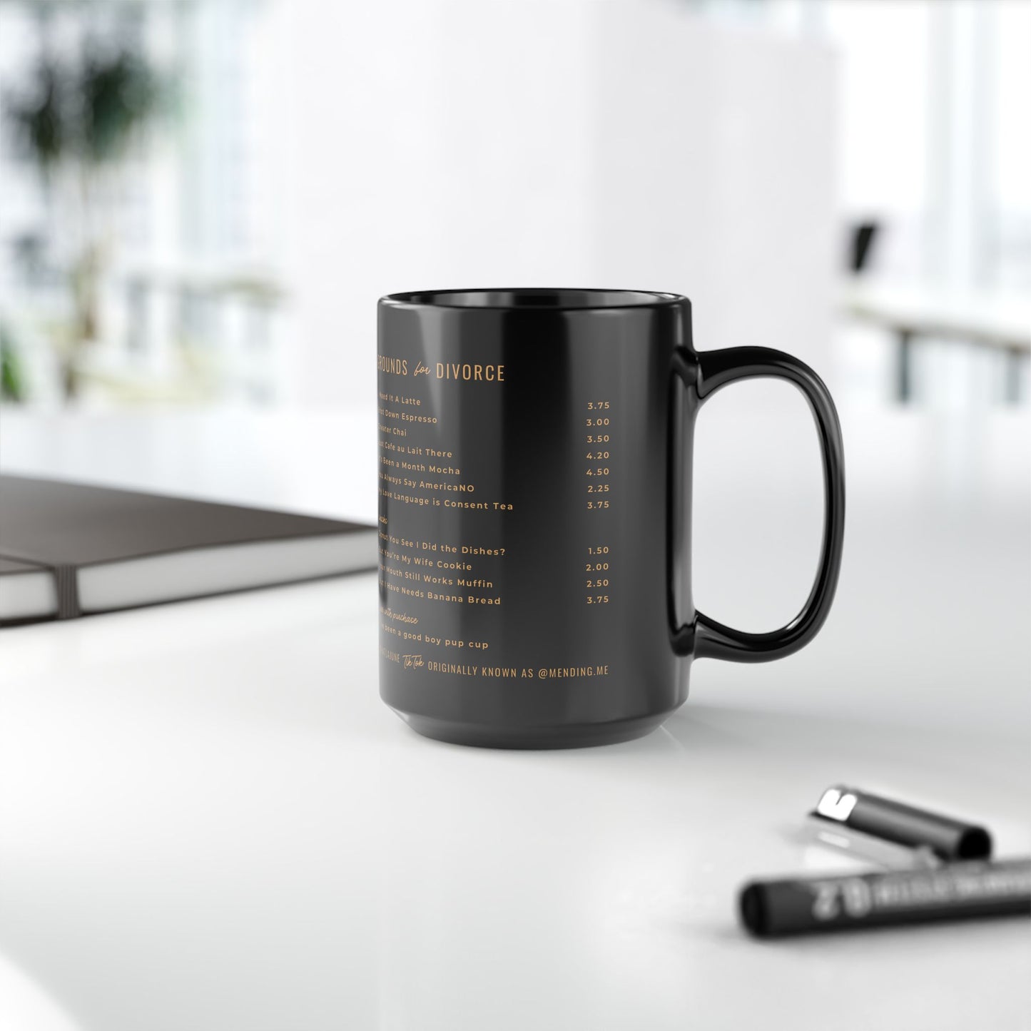 Grounds for Divorce Mug (11oz, 15oz)
