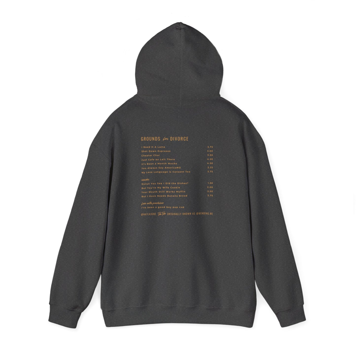 Grounds for Divorce Gildan Unisex Heavy Blend™ Hooded Sweatshirt